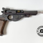 Mando Blaster with Actual Wood Grip